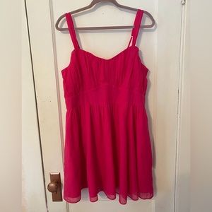 Abercrombie pink mini dress